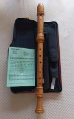 Flûte à bec ténor baroque en bois, Avec valise, étui ou housse, Enlèvement, Utilisé, Ténor