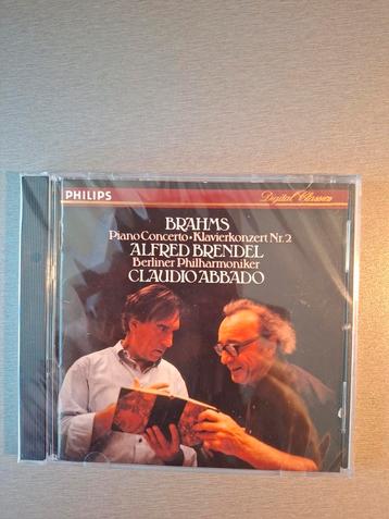 In memoriam Alfred Brendel.  Cd. Brahms. Piano Concerto. beschikbaar voor biedingen
