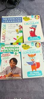 Lot de 4 livres  Livre je m'entraîne à calculer totalement n, Larousse, Enlèvement ou Envoi, Primaire, Utilisé