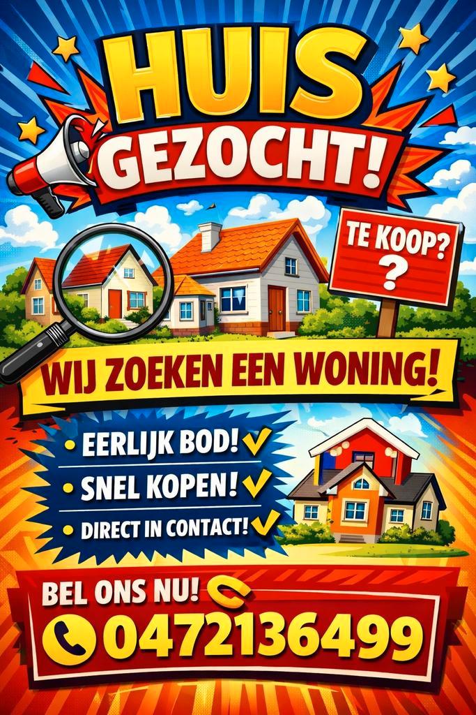 Huıs gezocht, Immo, Op zoek naar een huis