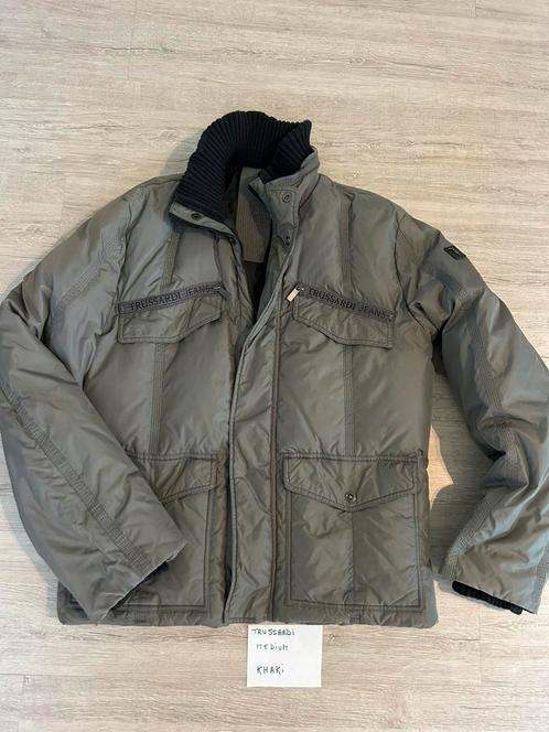 Donsjas Trussardi M, Kleding | Heren, Jassen | Winter, Zo goed als nieuw, Maat 48/50 (M), Ophalen of Verzenden