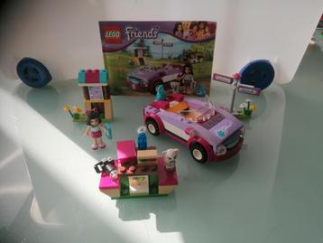 Lego Friends 41013 La voiture de sport d'Emma  disponible aux enchères