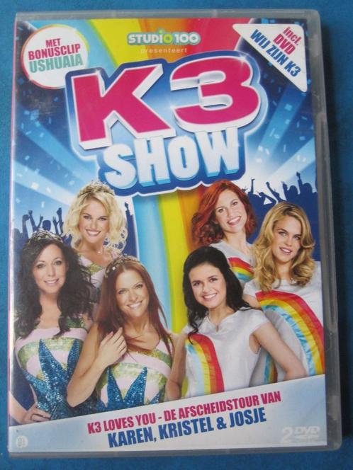 K3 Show (2 disc), Cd's en Dvd's, Dvd's | Kinderen en Jeugd, Zo goed als nieuw, Tv non-fictie, Overige genres, Boxset, Alle leeftijden