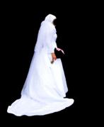 Robe de mariée avec voile Swarovski, hijab et chaussures, Vêtements | Femmes, Comme neuf, Enlèvement, Blanc, Robe de mariée