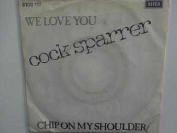 Cock Sparrer - We Love You/Chip On My Shoulder (1977 - Punk) beschikbaar voor biedingen