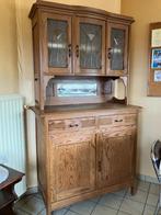 Antieke kast, Ophalen, Gebruikt, 100 tot 150 cm, Glas