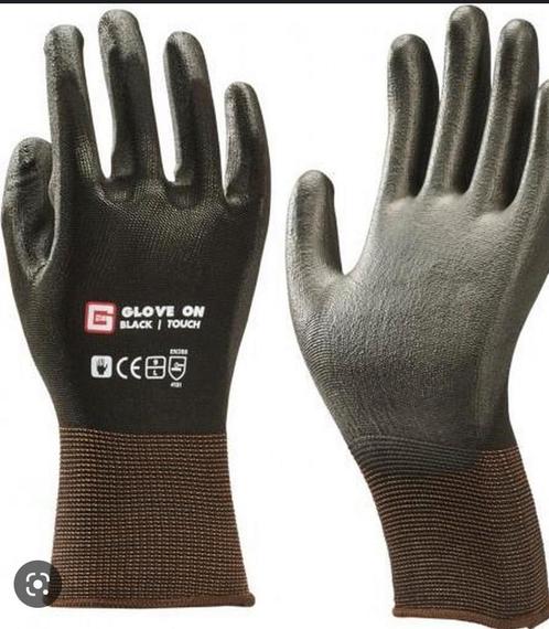 Gants de travail/cuir/tissu/revêtement PU, Jardin & Terrasse, Vêtements de travail, Neuf, Enlèvement ou Envoi