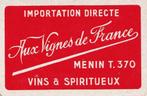 LIK 151 / S K AUX VINS DE FRANCE MENIN T 310, Verzamelen, Speelkaarten, Jokers en Kwartetten, Verzenden, Nieuw, Speelkaart(en)