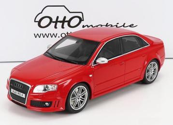 Audi RS4 (B7) 4.2 FSI Limousine OttoMobile 1/18 --neuf--