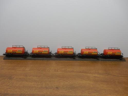 NMBS Marklin 4561 " Seca ketelwagens ", Hobby en Vrije tijd, Modeltreinen | H0, Gebruikt, Wagon, Wisselstroom, Märklin, Analoog