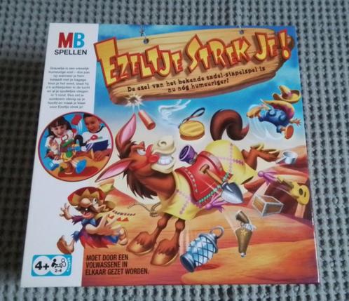 Gezelschapsspel Ezeltje strek je Hasbro, Hobby en Vrije tijd, Gezelschapsspellen | Bordspellen, Gebruikt, Ophalen of Verzenden