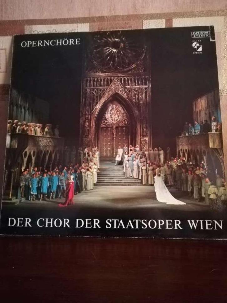 Elpees vinyl opera en operette, Cd's en Dvd's, Vinyl | Klassiek, Zo goed als nieuw, Opera of Operette, 12 inch, Ophalen of Verzenden