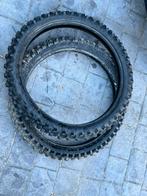 2 pneus pirelli scorpion 80/100-21 moto cross, Ophalen of Verzenden
