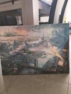 Canvas Disney's Peter Pan met London Sky, Collections, Enlèvement ou Envoi