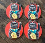 Lucky cats onderzetter, Ophalen of Verzenden, Nieuw, Glas of Kopje