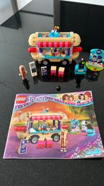 Lego friends hotdogwagen pretpark 41129, Ophalen of Verzenden, Zo goed als nieuw