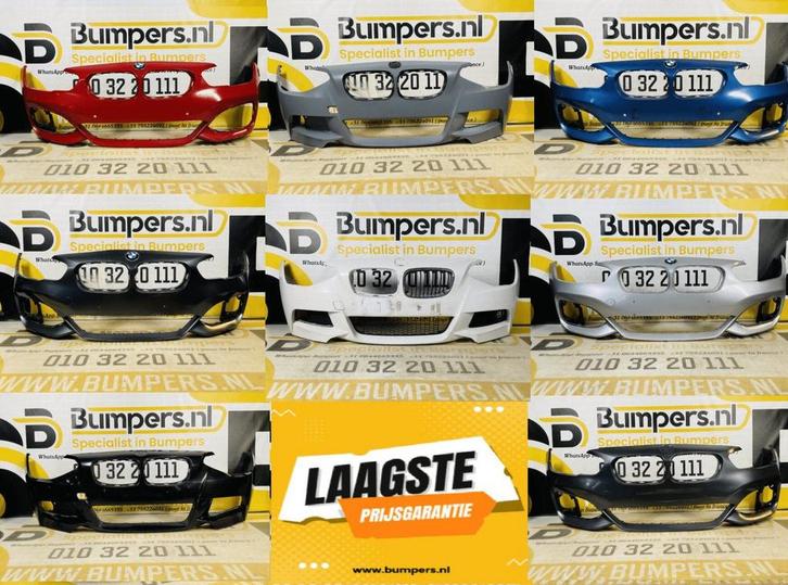 BUMPER BMW 1 SERIE F20 F21 F40 M PAKKET VOORBUMPERS LEVERBAA, Auto-onderdelen, Carrosserie, Bumper, Voor, Gebruikt, 6 maanden garantie