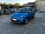 Fiat 500 1.2 8V Mirror, Auto's, Fiat, 4 zetels, 4 cilinders, Blauw, Leder en Stof
