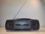 Radio + casetten speler Philips Digital Quartz Tuner X2stuks, Ophalen of Verzenden, Dubbel, Philips