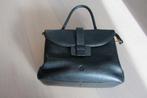 Zwarte lederen handtas Nobody, Enlèvement ou Envoi, Utilisé, Noir, Sac à main