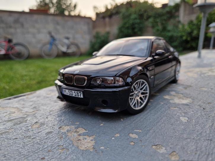 BMW M3 CSL E46 - Échelle 1/18 - PRIX : 99€, Hobby en Vrije tijd, Modelauto's | 1:18, Nieuw, Auto, Norev, Ophalen