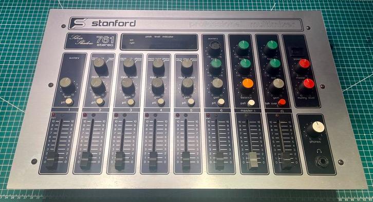 STANFORD Silver Shadow 761, Muziek en Instrumenten, Mengpanelen, Zo goed als nieuw, 5 tot 10 kanalen, Microfooningang, Ophalen