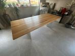 Rolf Benz eettafel in iep/olm hout, Ophalen, 200 cm of meer, 50 tot 100 cm, Zo goed als nieuw