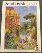 Puzzel - Schmidt 1500 - Summer Garden, Enlèvement ou Envoi, 500 à 1500 pièces, Utilisé, Puzzle