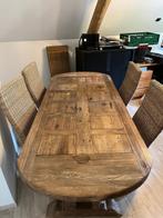 Te koop: Zware, kwalitatieve eettafel, Ophalen, Gebruikt, Eikenhout