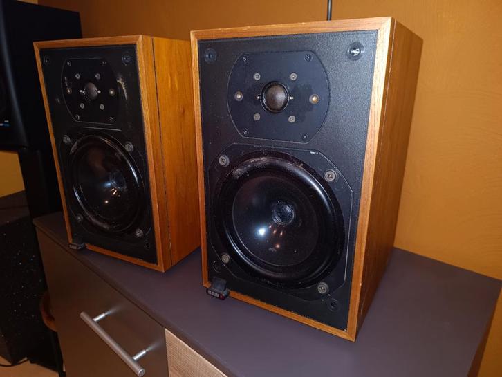 B&W DM12 bookshelf luidsprekers, TV, Hi-fi & Vidéo, Enceintes, Utilisé, Haut-parleurs Frontaux, Arrière ou Stéréo, 60 à 120 watts