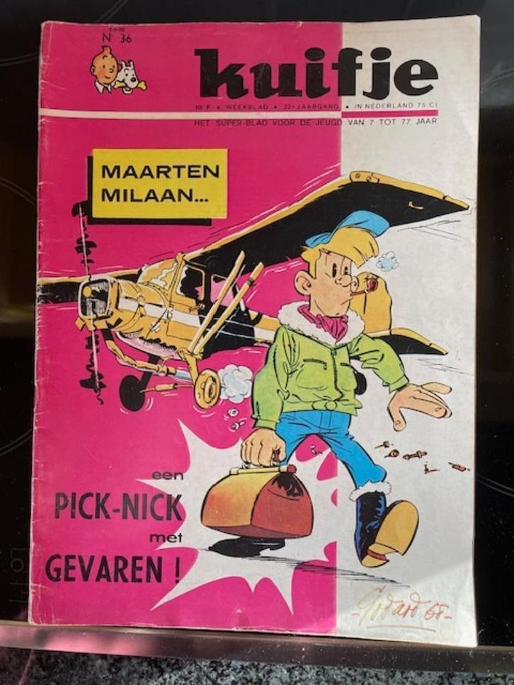 Kuifje weekblad '68, Boeken, Stripverhalen, Gelezen, Eén stripboek, Ophalen of Verzenden
