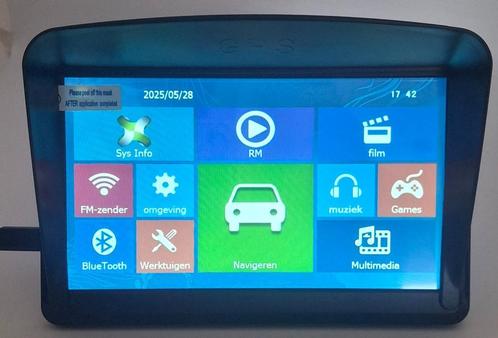 7' Auto, Camper, Truck GPS IGO Europa Map.BLUETOOTH, AVIN, Caravans en Kamperen, Mobilhome-accessoires, Nieuw, Ophalen of Verzenden