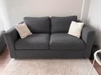 Canapé 2 places + repose pieds avec rangement, Enlèvement, Deux personnes, Tissus, Neuf
