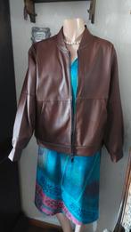 Veste en similicuir  neuve chocolat  T xxl  10E, Kleding | Dames, Jasjes, Kostuums en Pakken, Ophalen, Nieuw