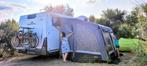 Voortent opblaasbaar te koop voor caravan of camper, Caravans en Kamperen, Ophalen, Zo goed als nieuw