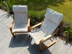 2 Poang IKEA kinderstoelen, beige, Ophalen, Gebruikt