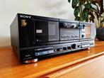 SONY TC-D905 dubbel cassettedeck - werkt perfect, Audio, Tv en Foto, Cassettedecks, Ophalen of Verzenden, Dubbel, Sony, Auto-reverse