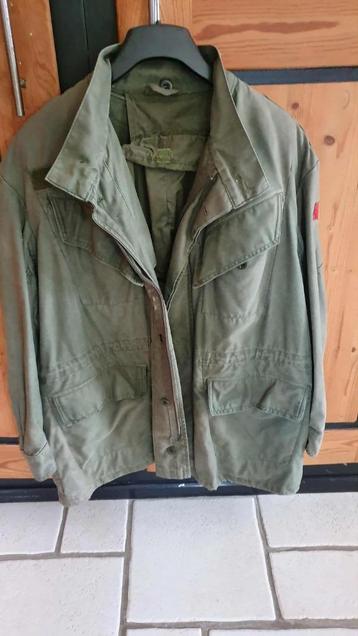VINTAGE MILITAIRE JAS (1987) ABL BELGIE beschikbaar voor biedingen