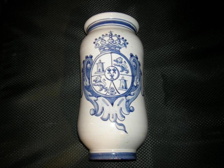 Blauw witte POT ontworpen door RS ceralfar, Antiek en Kunst, Antiek | Keramiek en Aardewerk, Ophalen of Verzenden