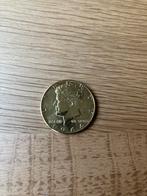 Silver gold plated half dollar 1964 Kennedy, Postzegels en Munten, Munten | Amerika, Ophalen of Verzenden