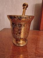 Oude koperen vijzel, Antiek en Kunst, Ophalen of Verzenden