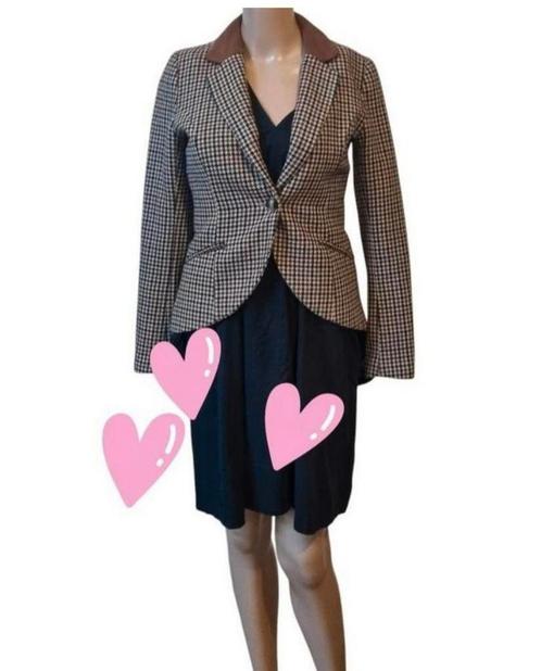 ✨️H&M Blazer Maat 36 in Prachtige staat✨️, Kleding | Dames, Jasjes, Kostuums en Pakken, Zo goed als nieuw, Jasje, Maat 36 (S)