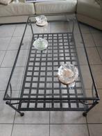 Tables de salon en fer forgé, Maison & Meubles, Tables | Tables de salon, Style ancien (fer forgé), 100 à 150 cm, Rectangulaire