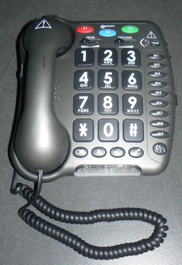 Téléphone amplifié Amplipower 50 pour mal entendant geemarc, Télécoms, Enlèvement ou Envoi, Neuf, Bakélite