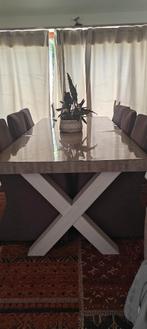 6 stoelen en tafel, Huis en Inrichting, Stoelen, Ophalen