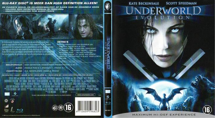 underworld 2  evolution (blu-ray) neuf, CD & DVD, Blu-ray, Comme neuf, Science-Fiction et Fantasy, Enlèvement ou Envoi