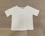 Witte T-shirt van CKS in sweater stof (Maat S - XS), Kleding | Dames, T-shirts, Gedragen, Ophalen of Verzenden, Wit, Maat 36 (S)