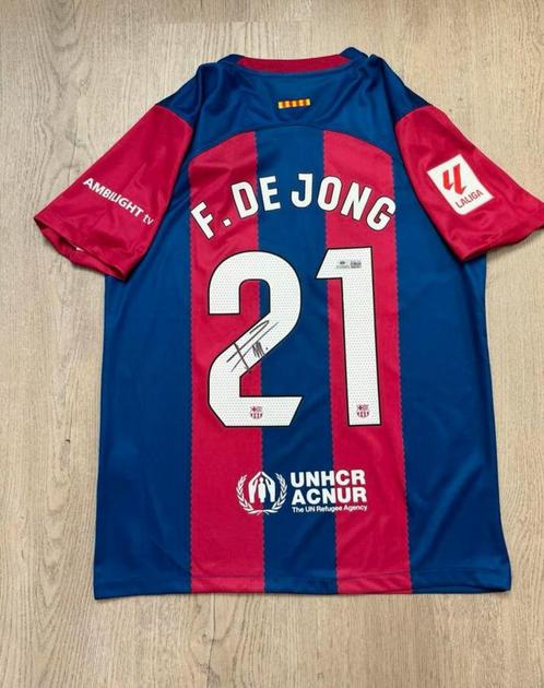 Gesigneerd shirt Frenkie de Jong, Collections, Articles de Sport & Football, Neuf, Enlèvement ou Envoi