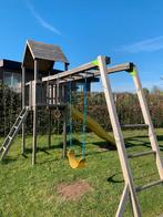 Houten speeltuig, Kinderen en Baby's, Speelgoed | Buiten | Speeltoestellen, Ophalen, Gebruikt, Schommel