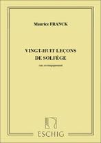 28 leçons de solfège - Maurice Franck, Ophalen, Klassiek, Zang, Les of Cursus